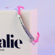 Onthoud altijd wat je waard bent - Motiverende armband