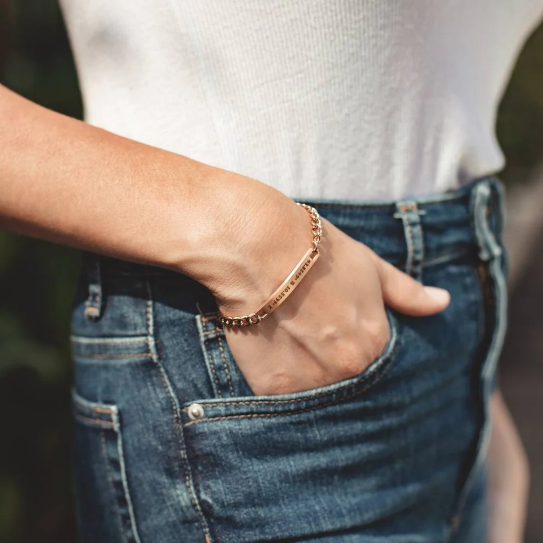 Coordinate d’Amore - Bracciale personalizzato