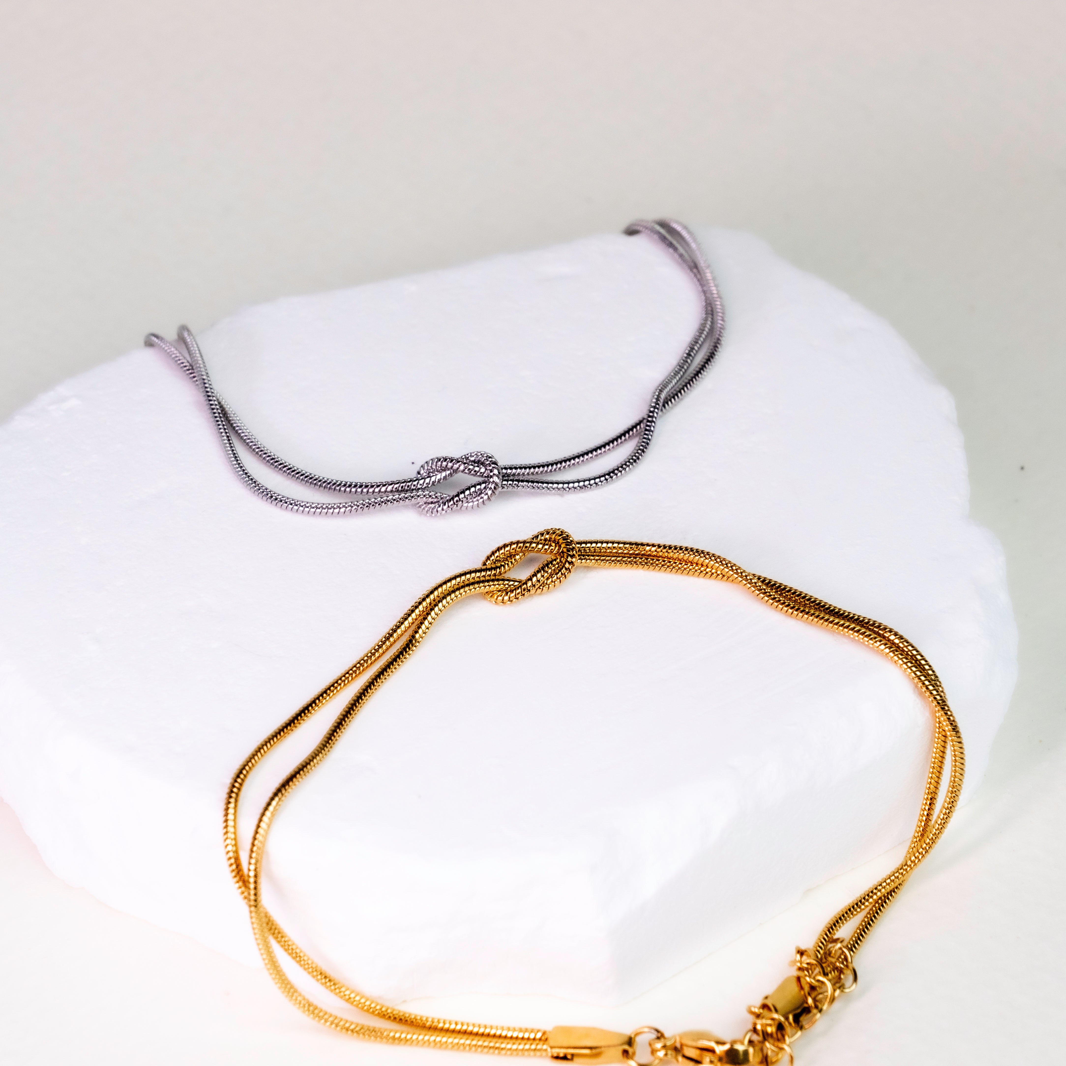 Liefdesknoop' Armband