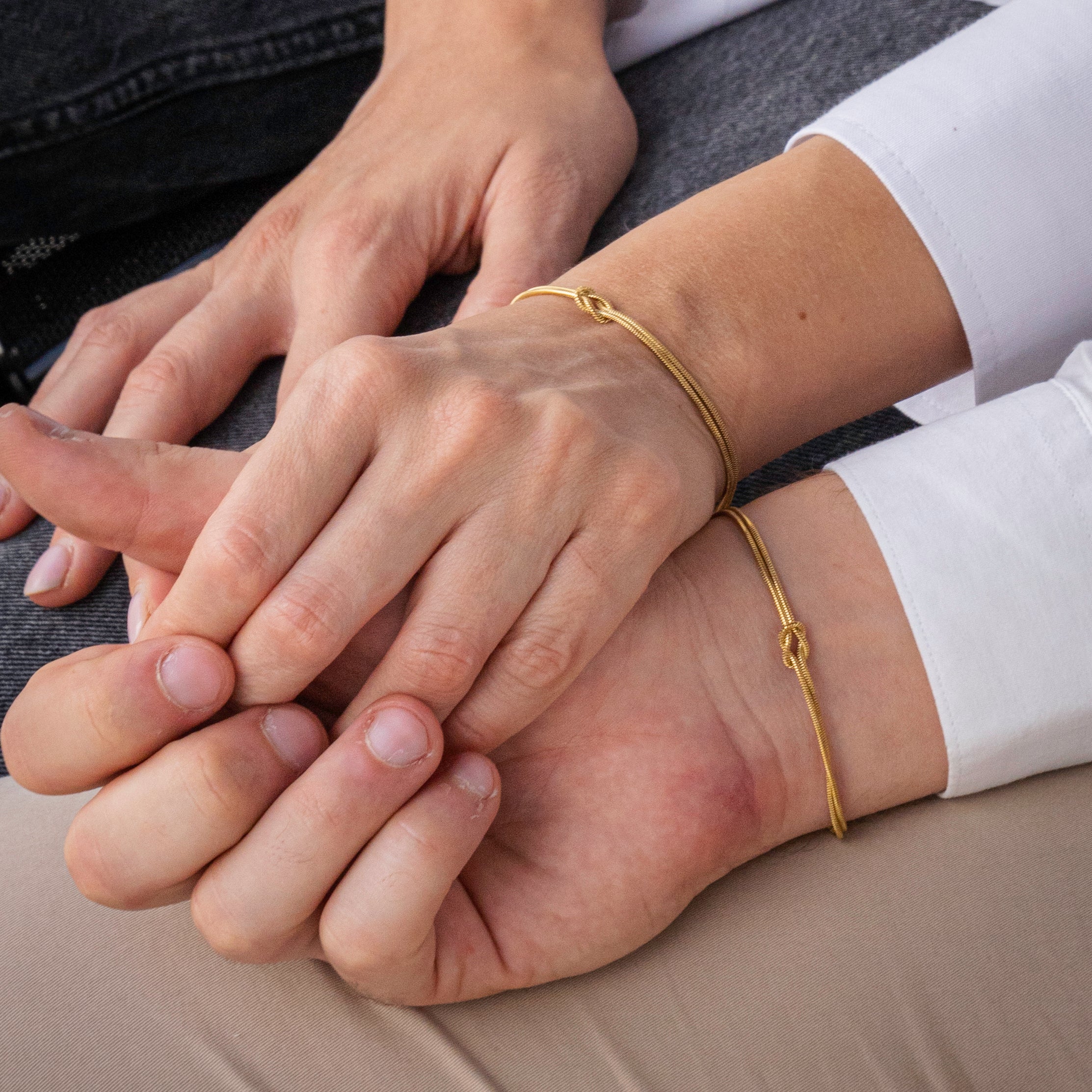 Nodo d'Amore - Coppia di bracciali