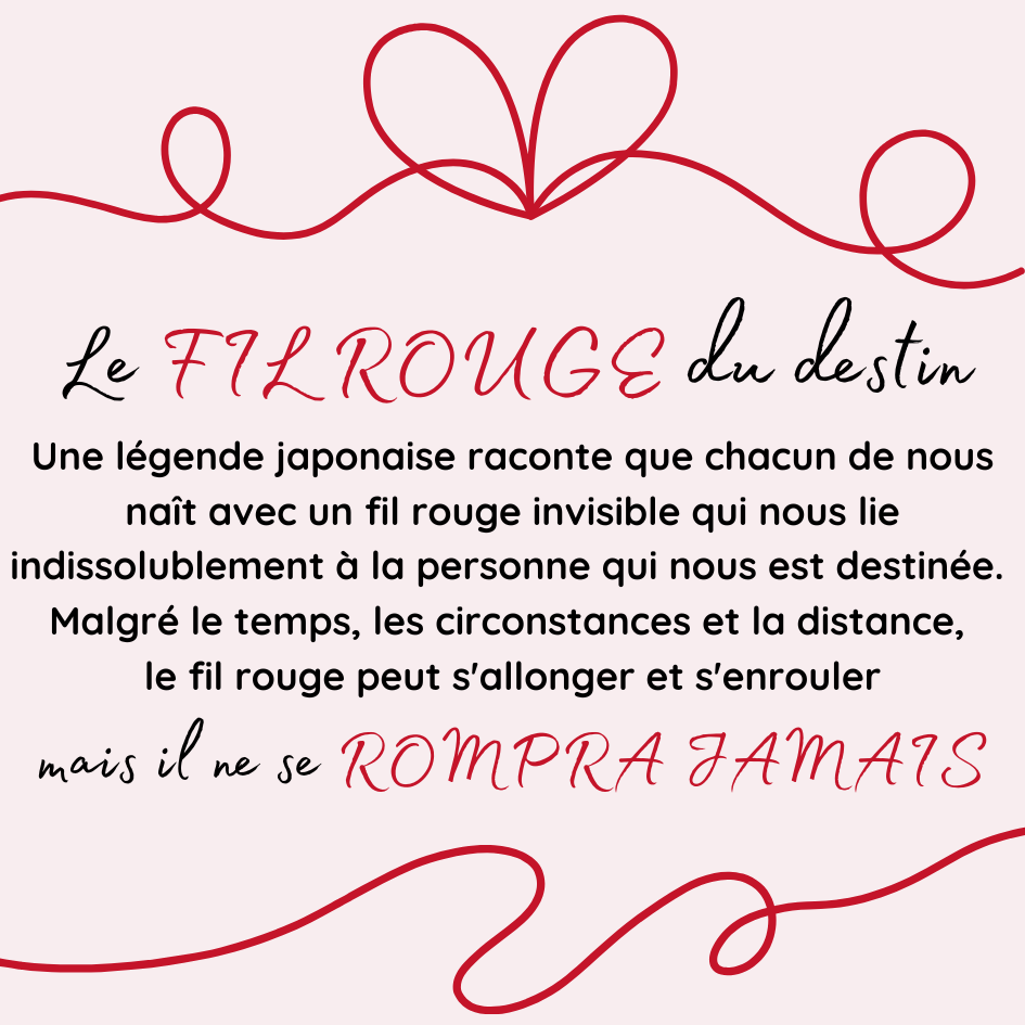 DÉDICACE SPÉCIALE – FIL ROUGE DU DESTIN